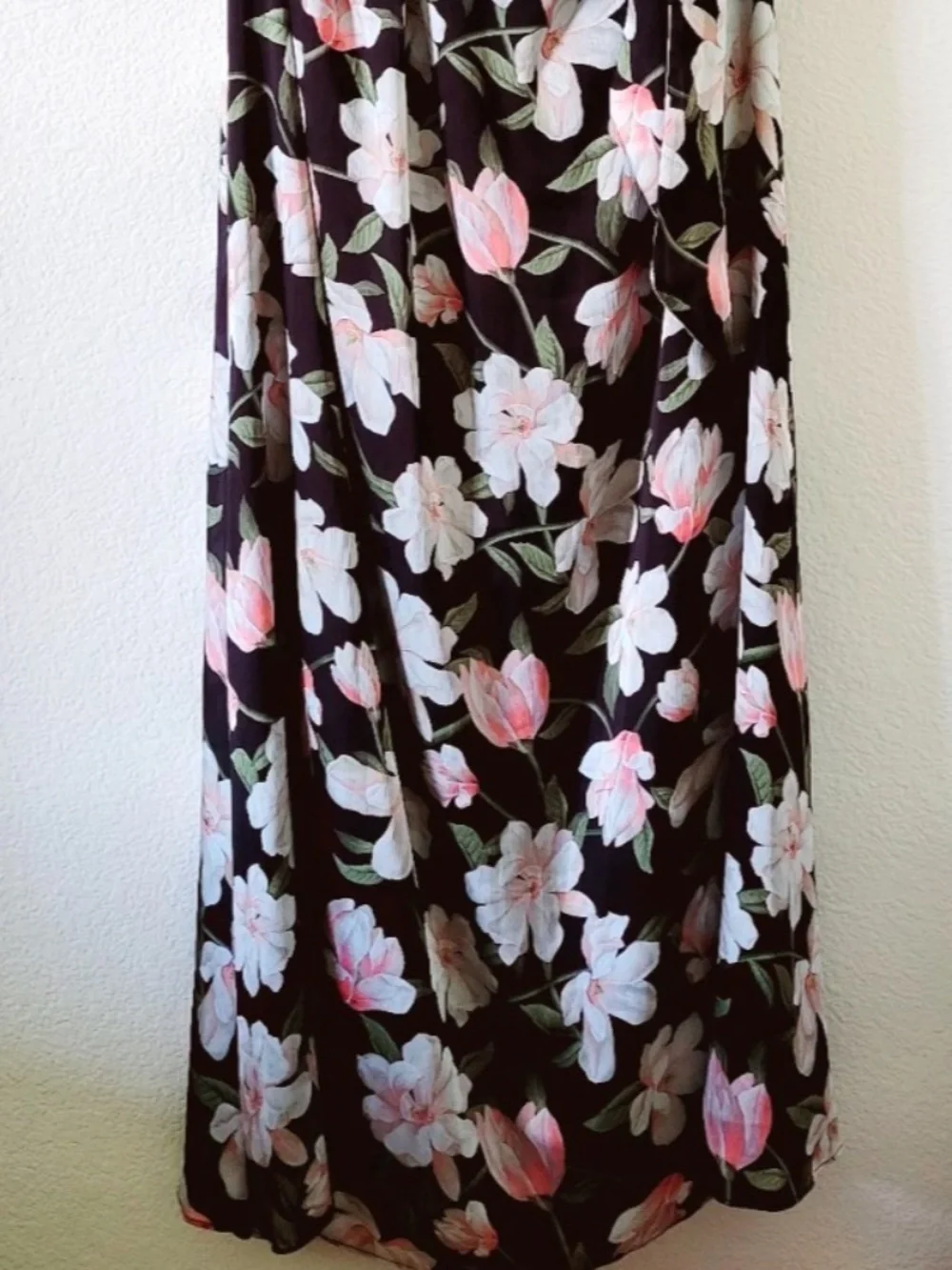 Sachin & Babi Floral Ebony Garden Kayla Halter Gown - Picture 5 of 11